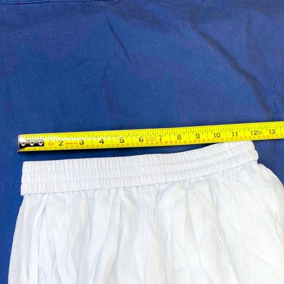 Whimsical Long A-Line Skirt H&M Women's Layered Pleated Chiffon Style - Picture 7 of 10